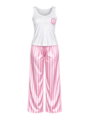 Pink Stripes Sleepwear Set