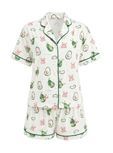 Cute Avocado Pajama Set