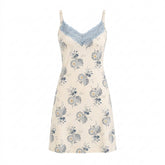 Blue Lace Night Dress
