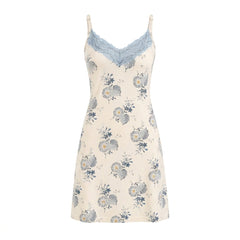 Blue Lace Night Dress