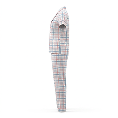 Soft Plaid Pajama Set