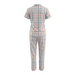 Soft Plaid Pajama Set