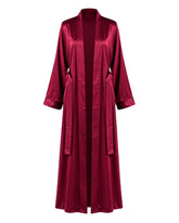 Satin long robe