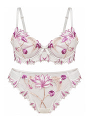 Rosé Bloom Bra & Panty Set