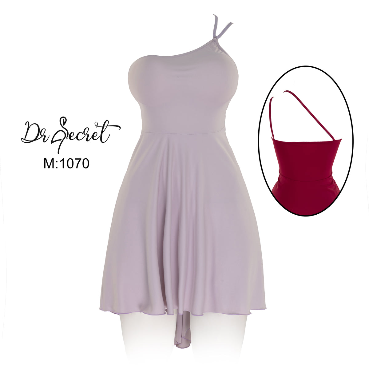 Joyful One shoulder Dress