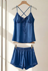 Soft Glow Satin Set