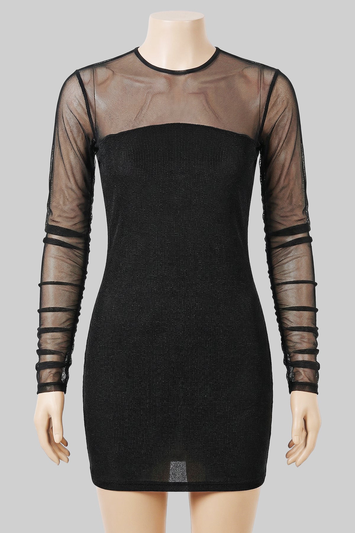 Sheer Midnight Dress