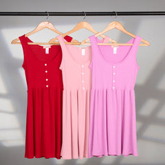 Strap lazy dress