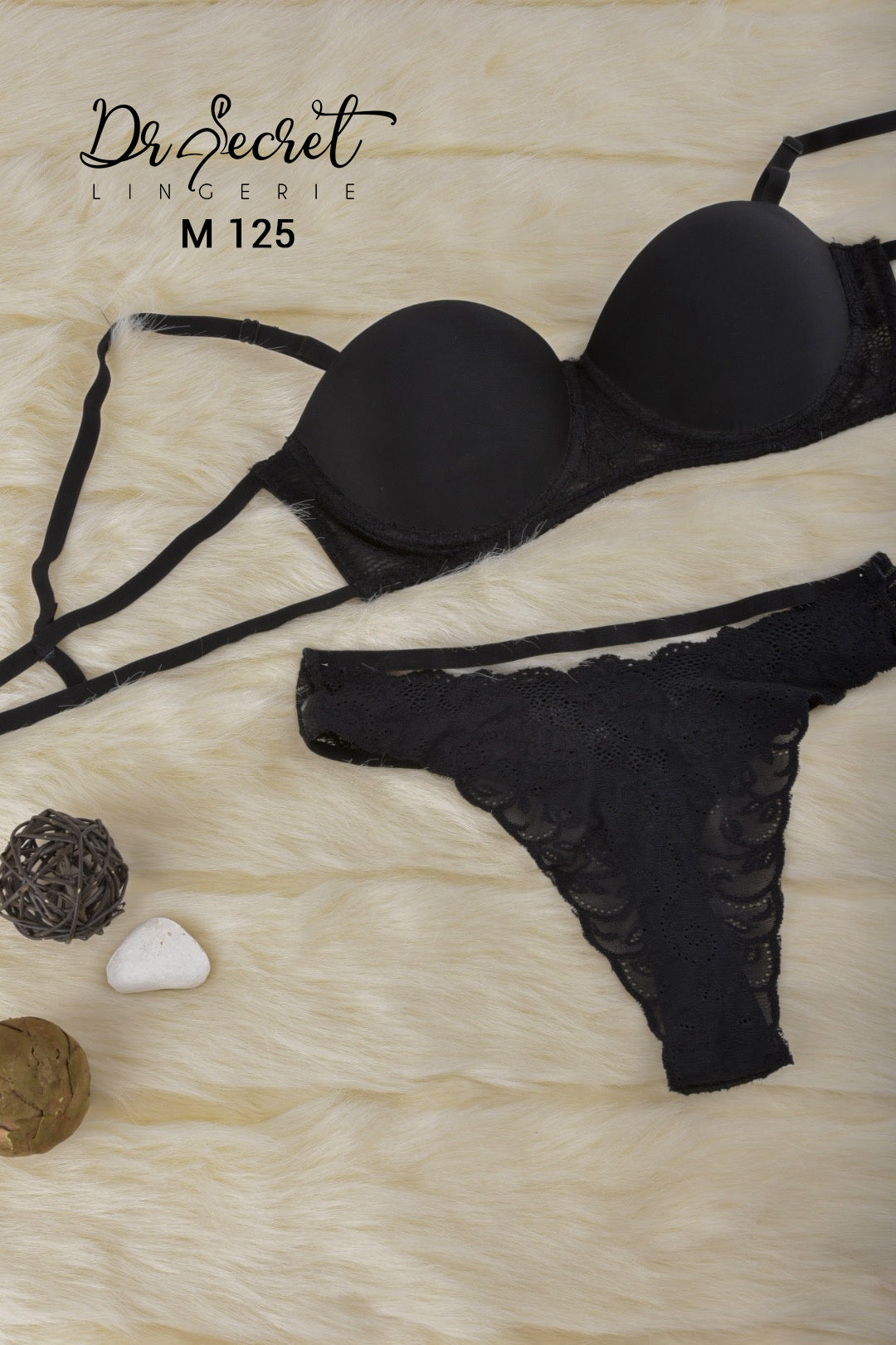 Bra & Lace Panty Set