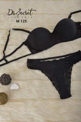 Bra & Lace Panty Set