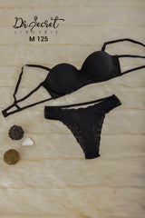Bra & Lace Panty Set