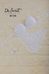 Bra & Lace Panty Set