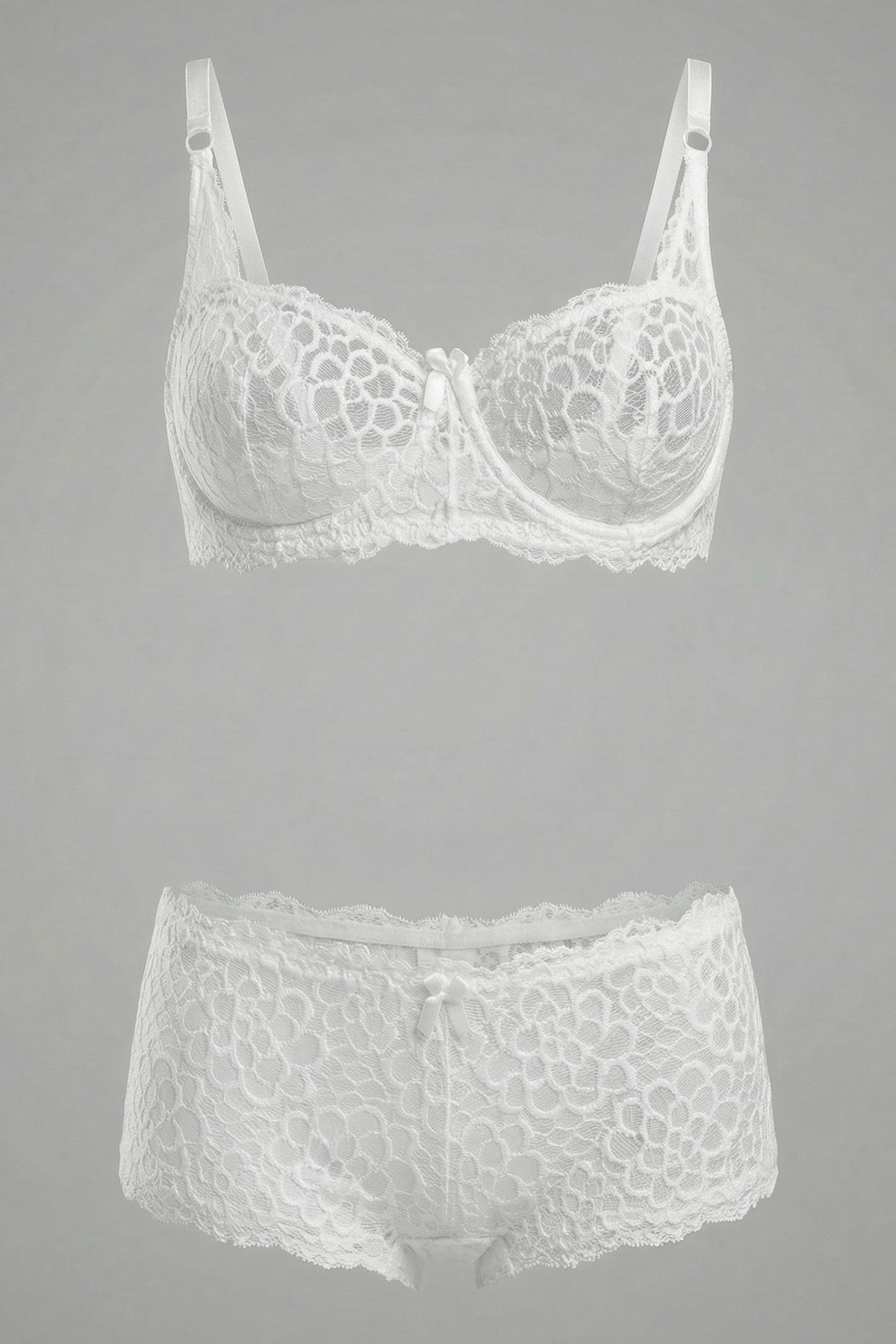 classic lace bra set