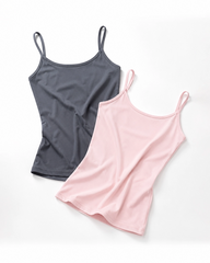 Essential Cotton Strap Top 2X1-M