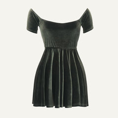 Midnight Velvet Dress