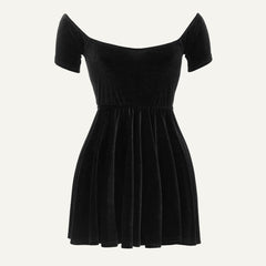 Midnight Velvet Dress