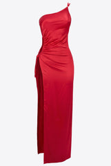 Charming Long Satin Dress