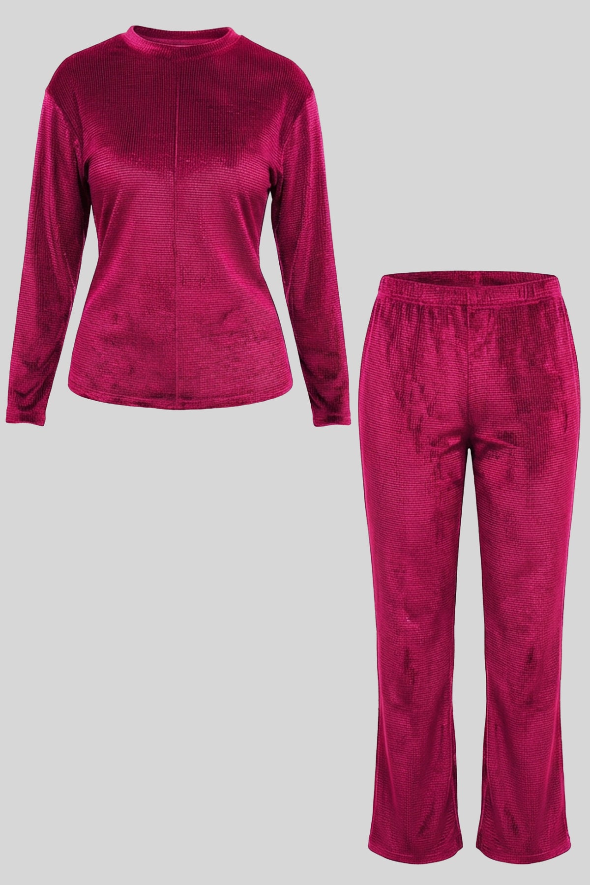 Ribbed Velvet Loungewear