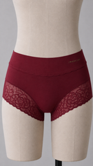 Scarlet Blossom Lace Brief