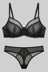 Mystic lace bra set