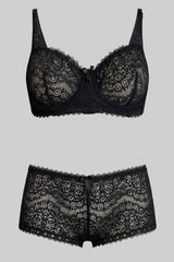 classic lace bra set