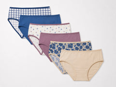 Soft Cotton Midi Brief 6-Pack-M