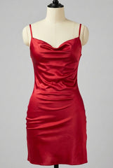 Charming Satin Dress