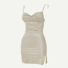 Charming Satin Dress