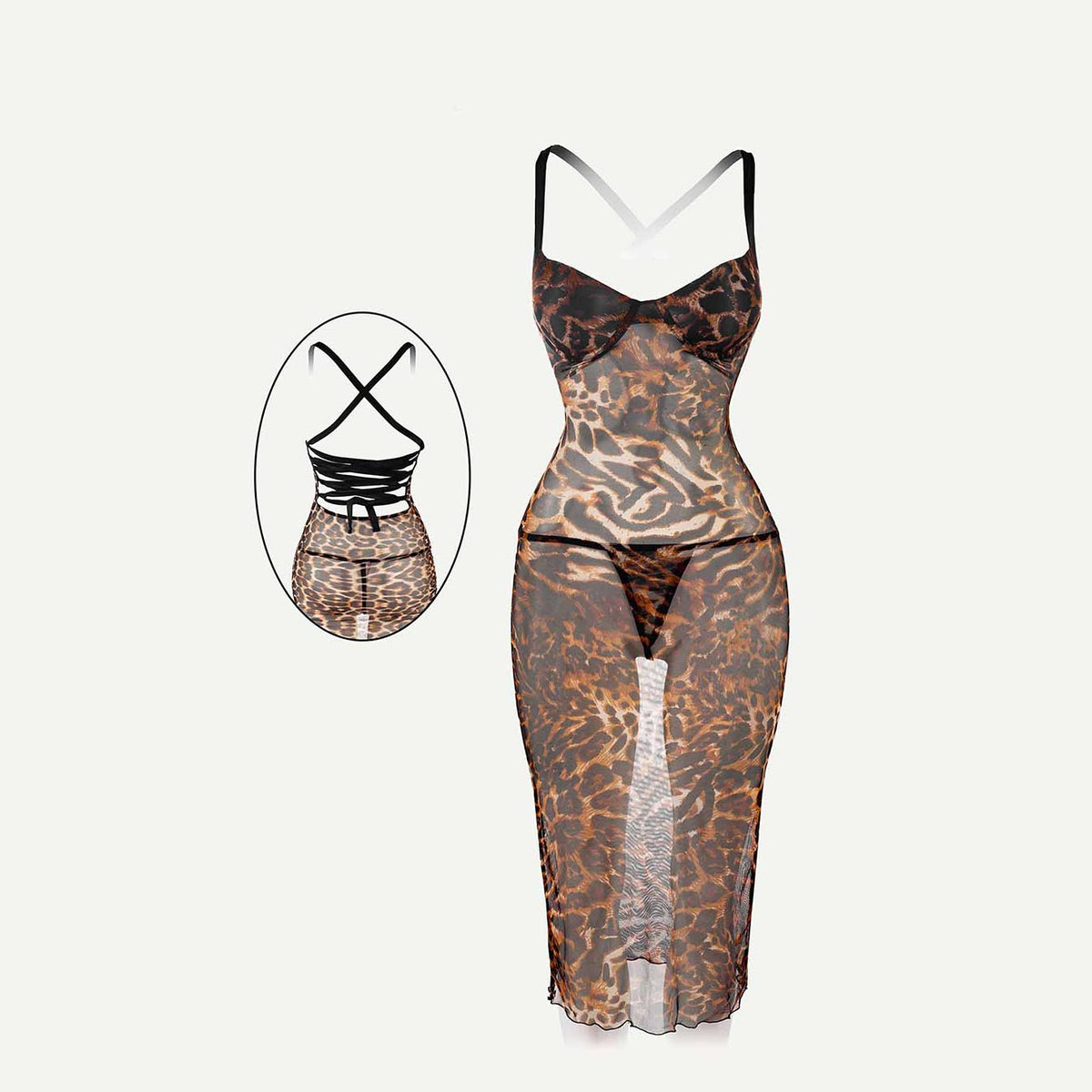 Wild tiger babydoll