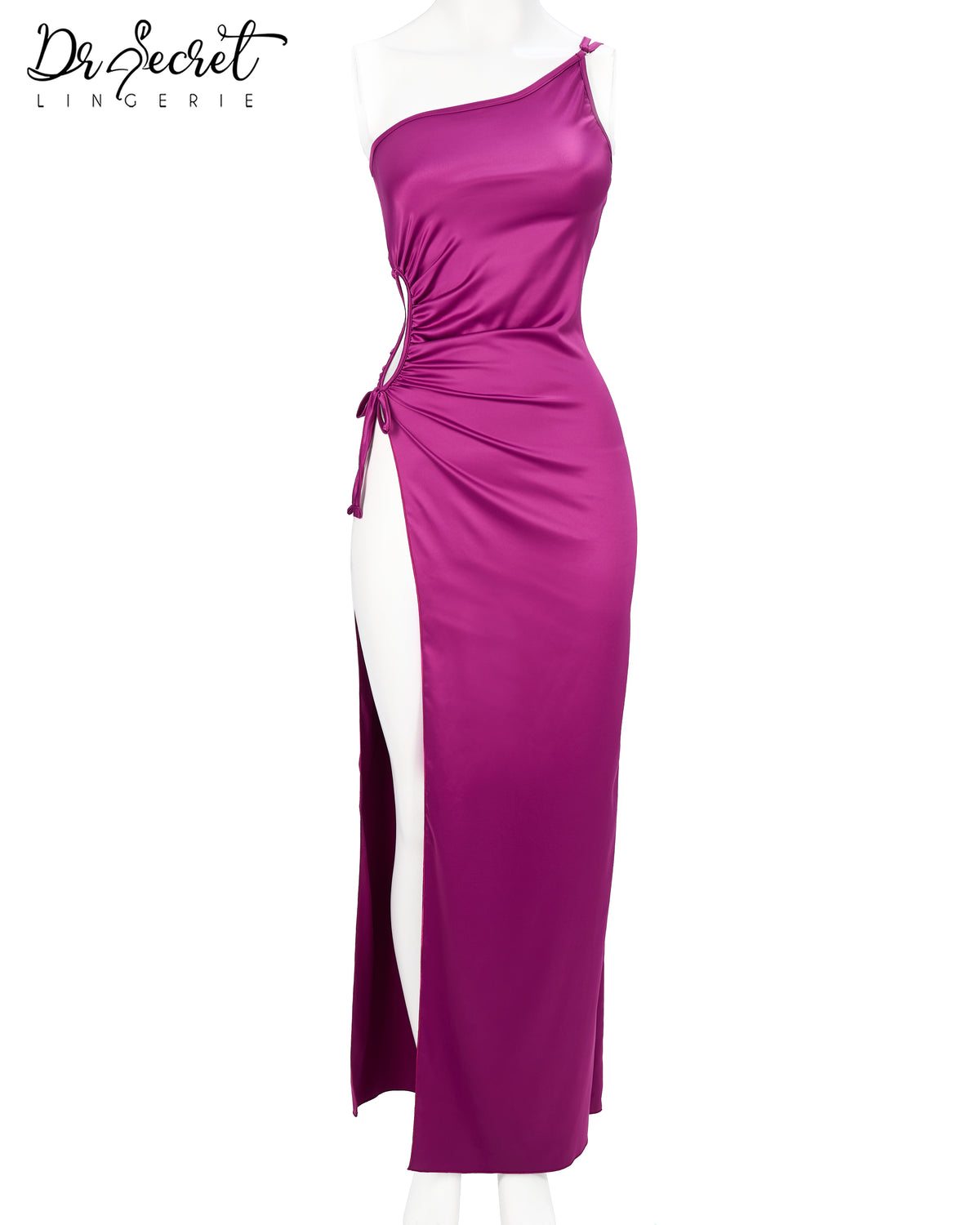 Charming Long Satin Dress