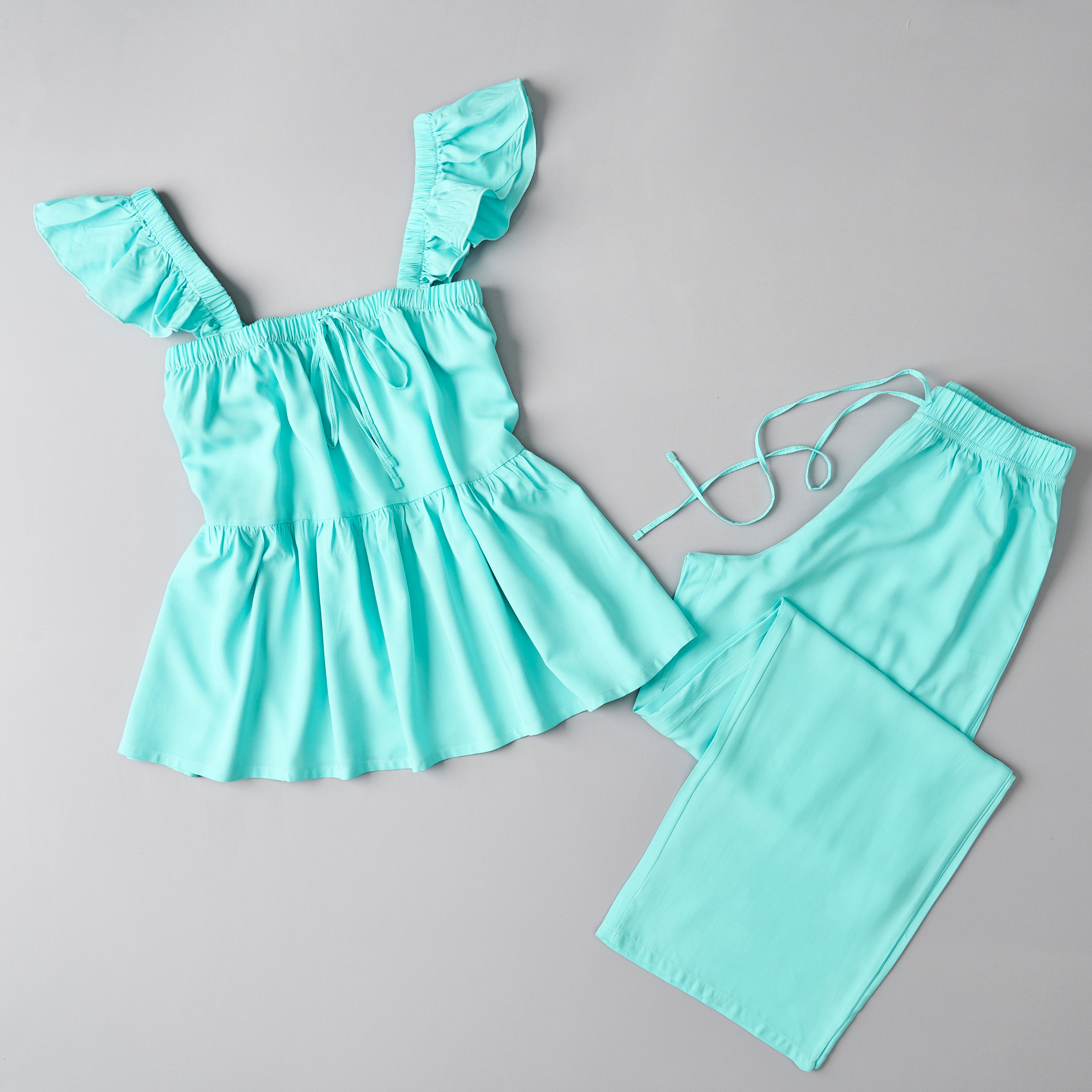 Soft Ruffled Pajama
