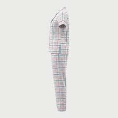 Soft Plaid Pajama Set