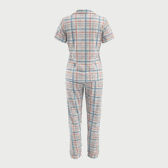 Soft Plaid Pajama Set