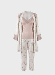 Rose Satin Dream Set