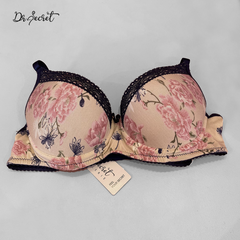 non-push up cotton bra