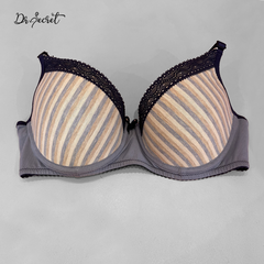non-push up cotton bra