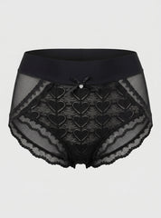 Heart Lace High-Waist Panty