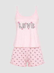 Love Blossom Pajama Set