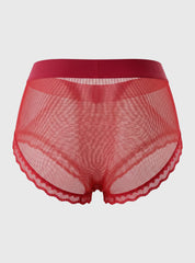 Heart Lace High-Waist Panty