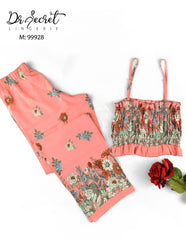 Floral Pajama Set