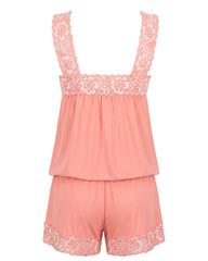 Veloura Lace Lounge Set