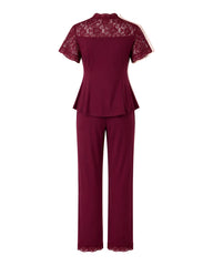 Lace Elegance Lounge Set