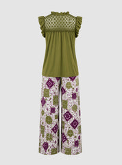 Olive Charm Pajama