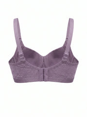 Floral Comfort Wire-Free Sports Bra