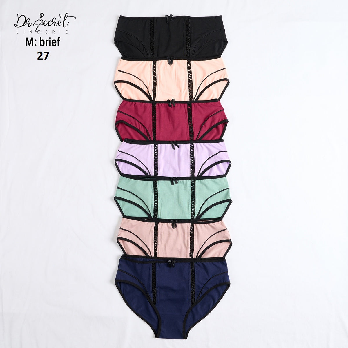 Cotton Brief Panties – 3-Pack