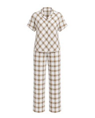 Midnight Check Pajama Set