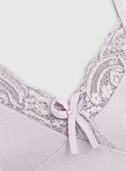 Midnight Lace Slip