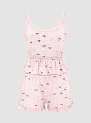 Ribbon Bliss Pajama Set
