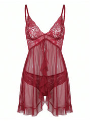 Sheer Lingerie Set