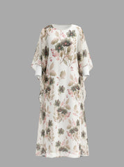 Soft Bloom Abaya
